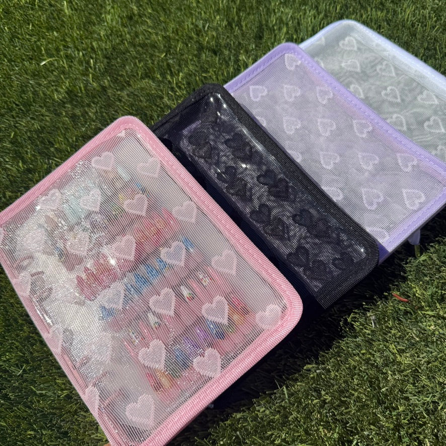 PRESS-ON NAIL BINDER (HEARTS)